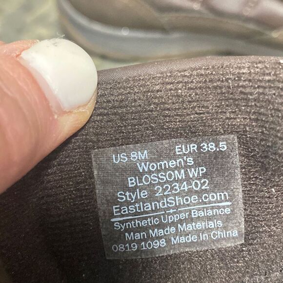 Eastland Blossom Brown Hiking Boot Size 8 - Picture 9 of 9